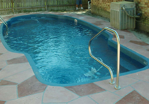 The Llano Fiberglass Swimming Pool