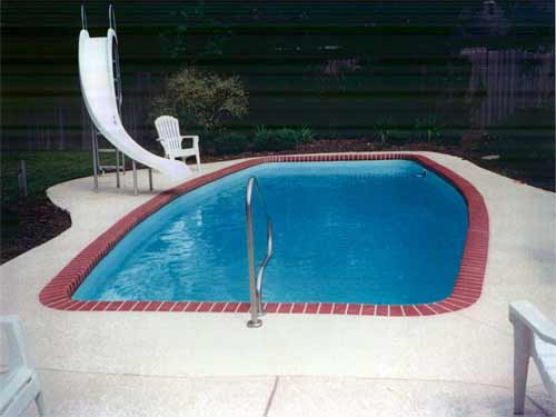 The Neches Fiberglass Swimming Pool