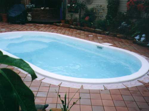 The Wichita Fiberglass Swimming Pool